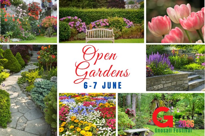 Gnosall Open Gardens 2026