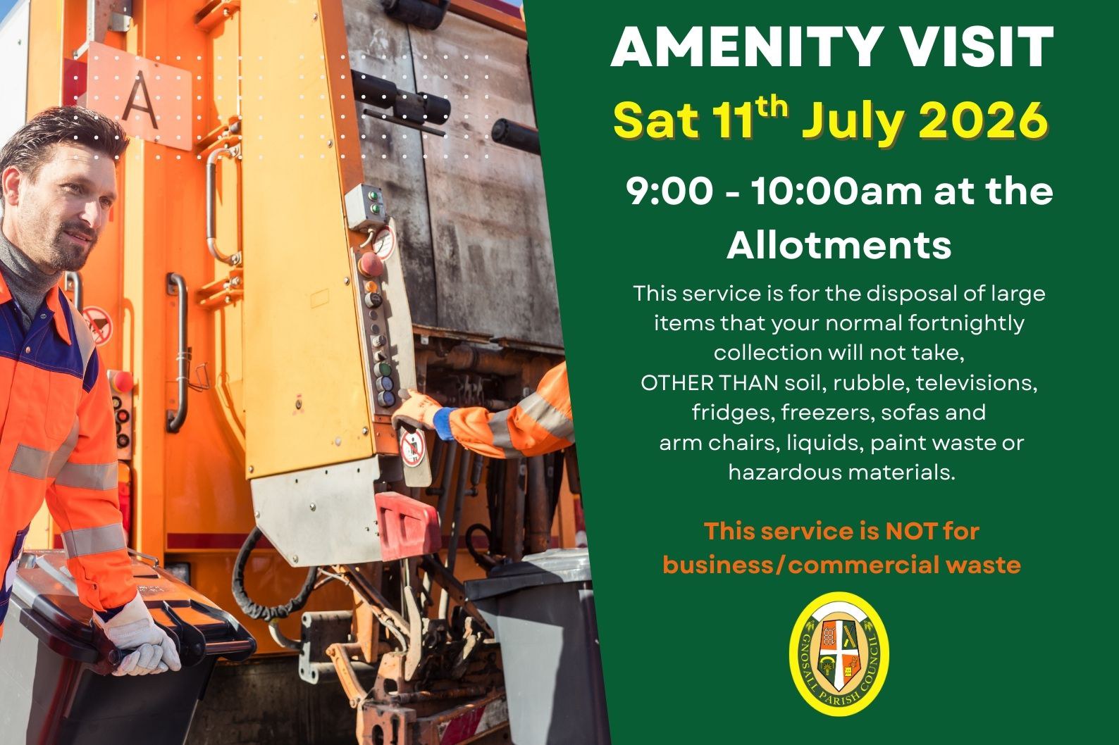 July Amenity Visit – Allotments