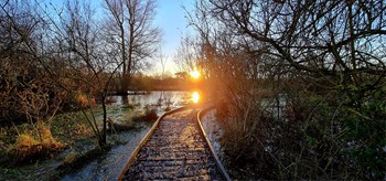 Boardwalk at Sunset