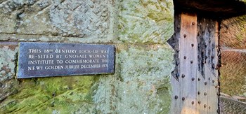 Door of Gnosall Lockup
