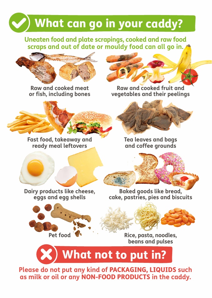 Stafford Borough Council PDF Screenshot Food Caddies